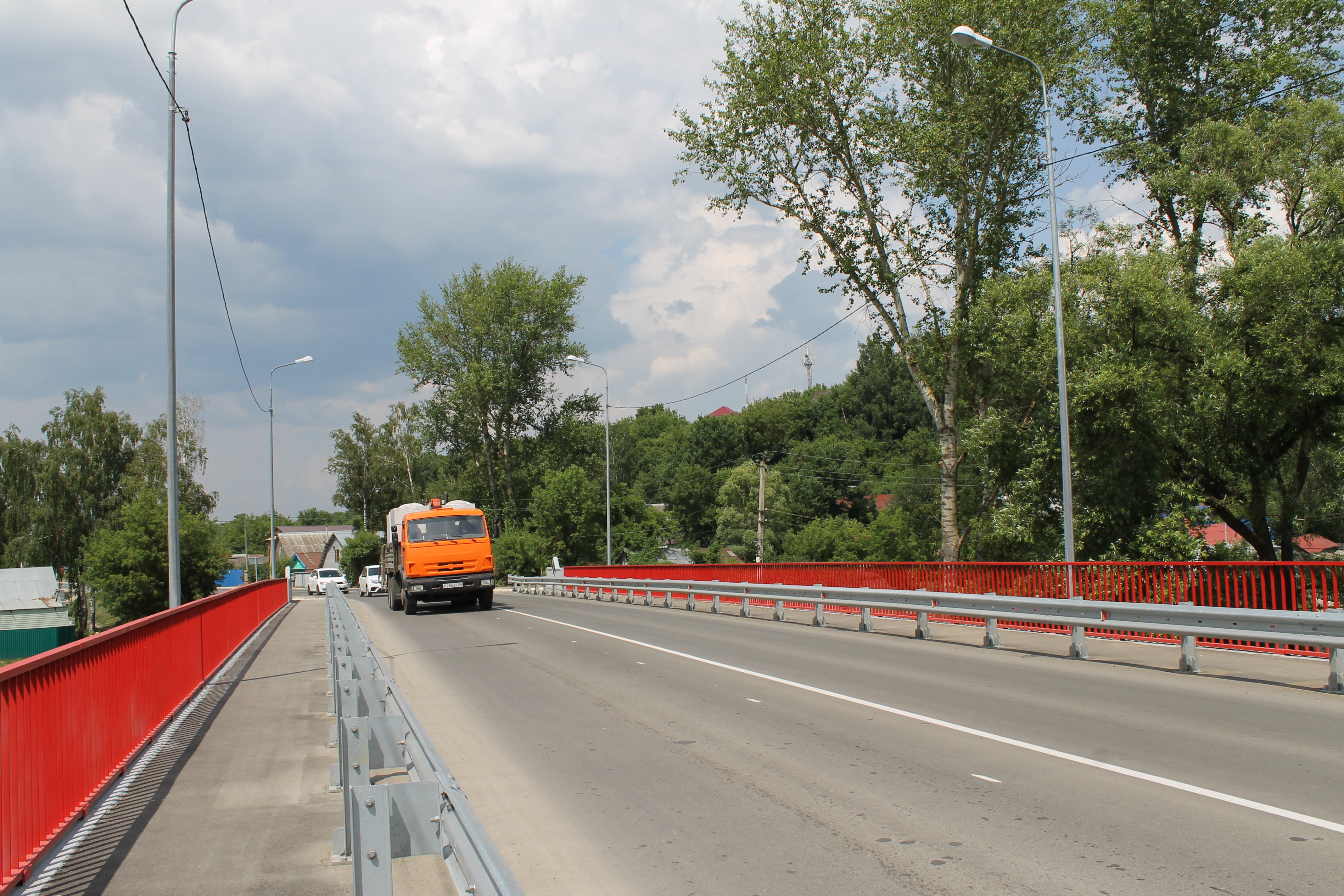 В Пензенской области реконструировано два моста через реку Ломовку