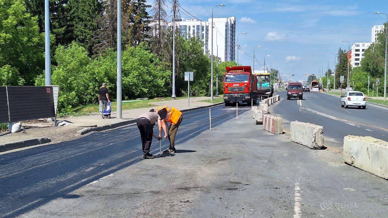 Проезд по новой развязке на ГПЗ-24 в Пензе пообещали открыть вечером 3 июня