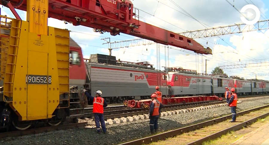 
		
		В Пензенской области продолжается ремонт Куйбышевской железной дороги
		
	