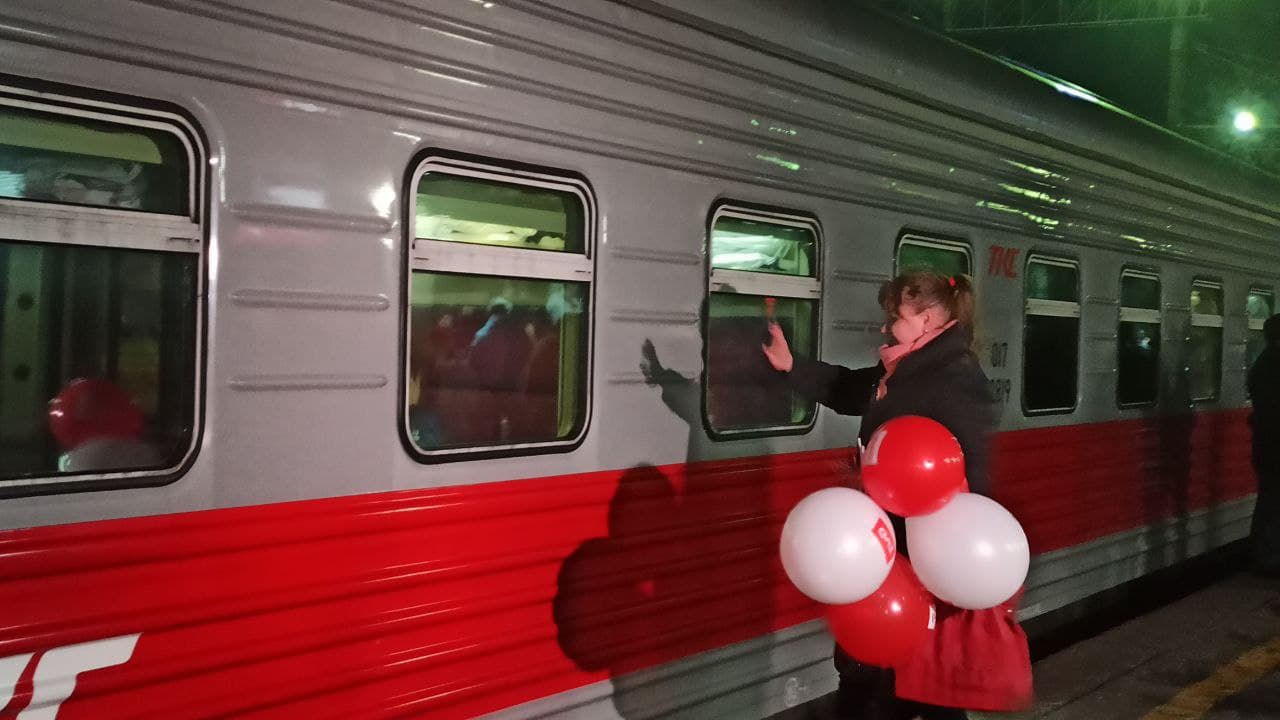 
		
		Из Пензы в Казань отправился первый туристический поезд
		
	