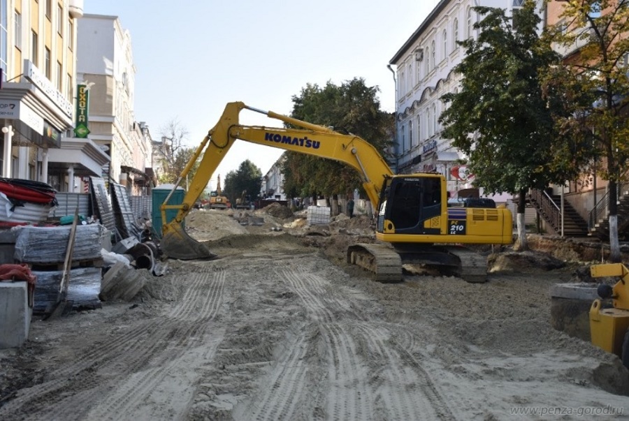 
		
		Пензенцам сообщили о ходе реконструкции верхней части ул. Московской
		
	