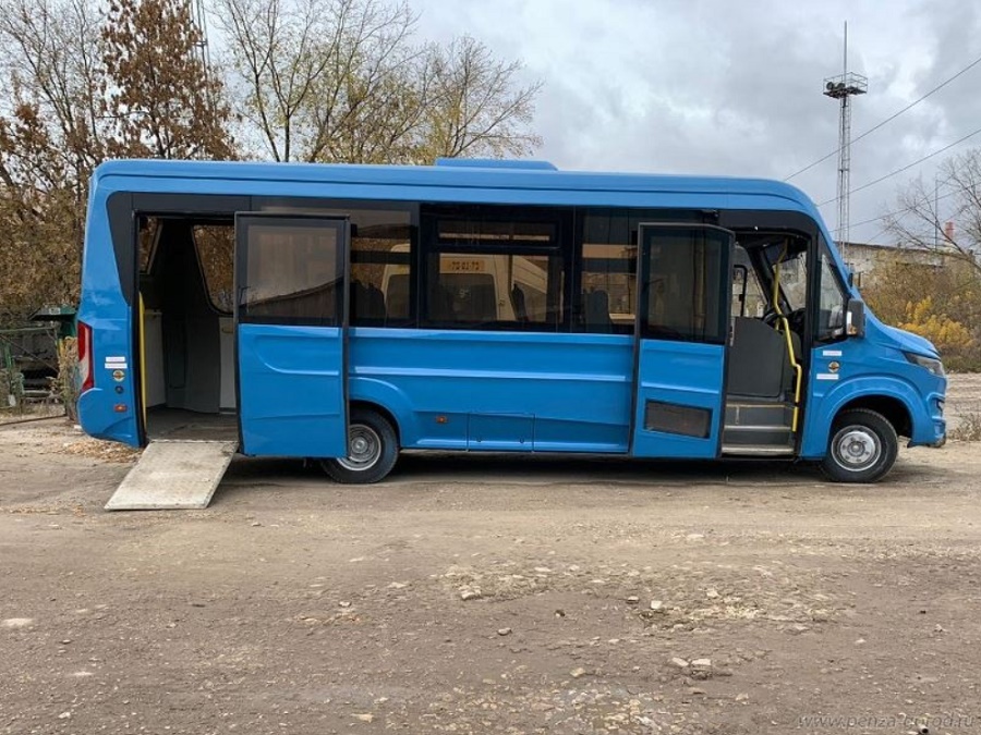 
		
		В Пензе маршрутки №25 заменили на автобусы с вместимостью до 45 человек
		
	