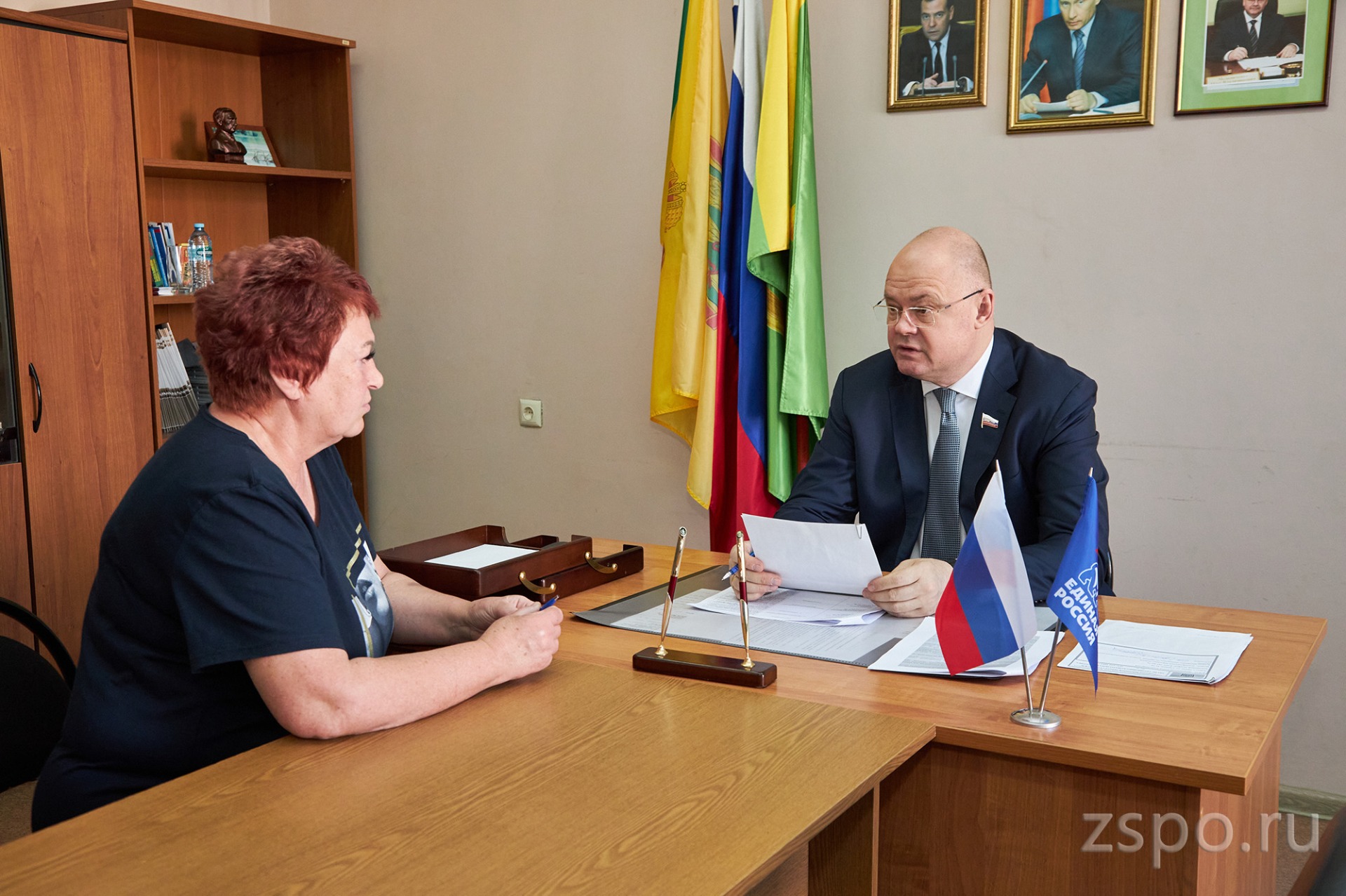 Председатель Заксобрания региона Вадим Супиков провел личный прием жителей  Пензы