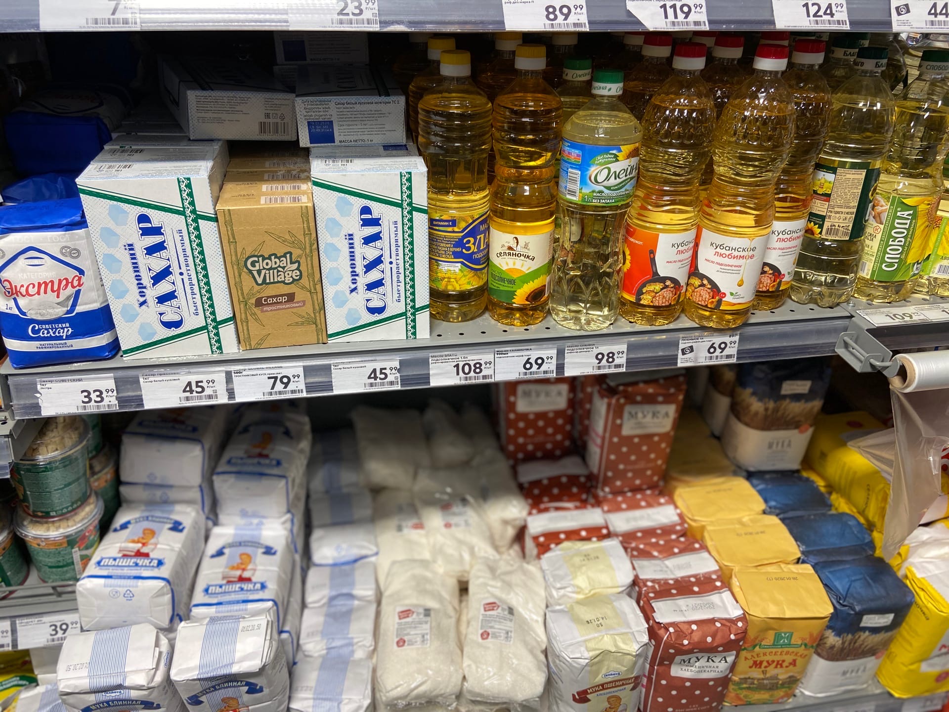 Как изменились цены на продукты в пензенских магазинах. Мониторинг