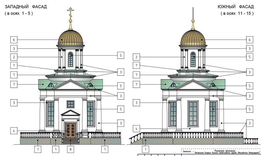 Спасский собор рисунок