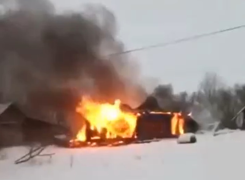 В каком районе был пожар