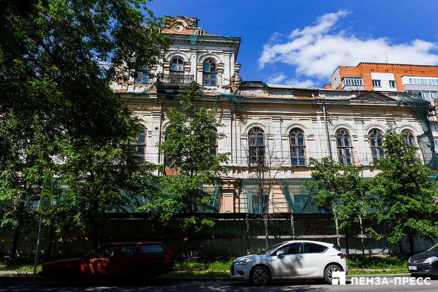 Институт культурного наследия. Дом Панчулидзева Пенза. Дом губернатора Панчулидзева в Пензе. Усадьбу Панчулидзев. Красная 62 Пенза.