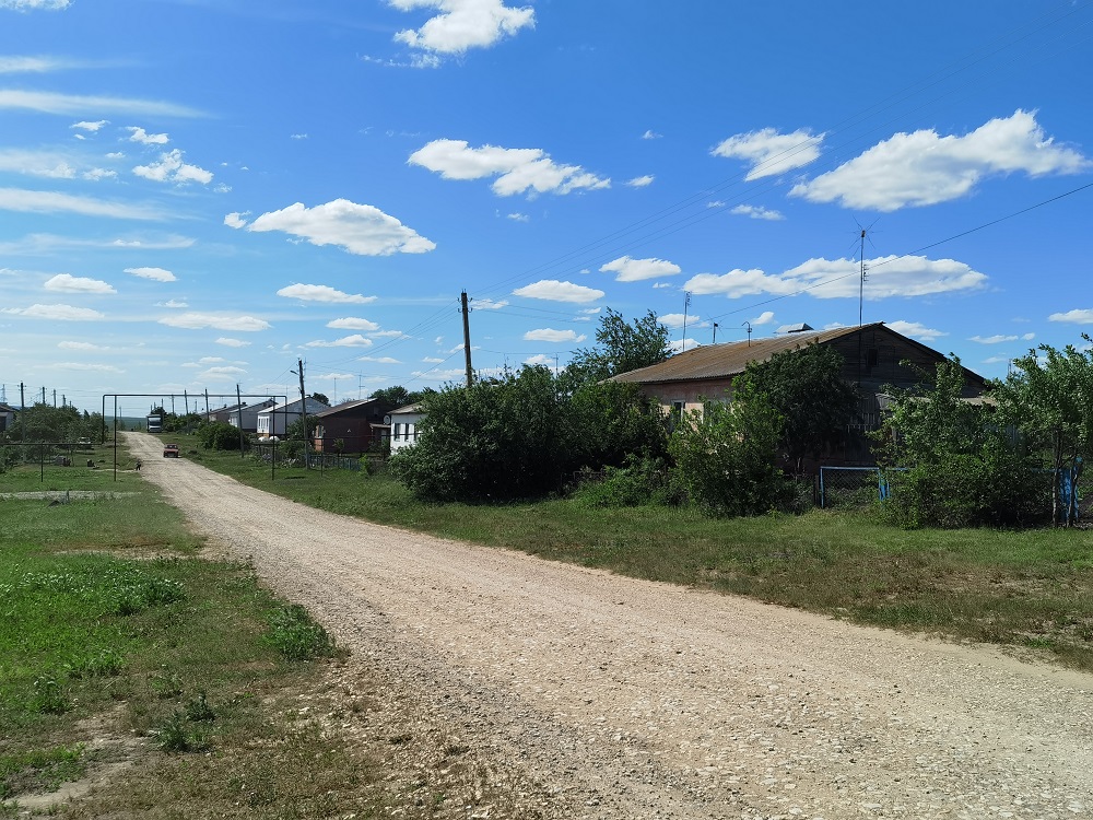 Нормальное село. Ремонт дороги в село большая Елань Пензенская область. Кенгузар.